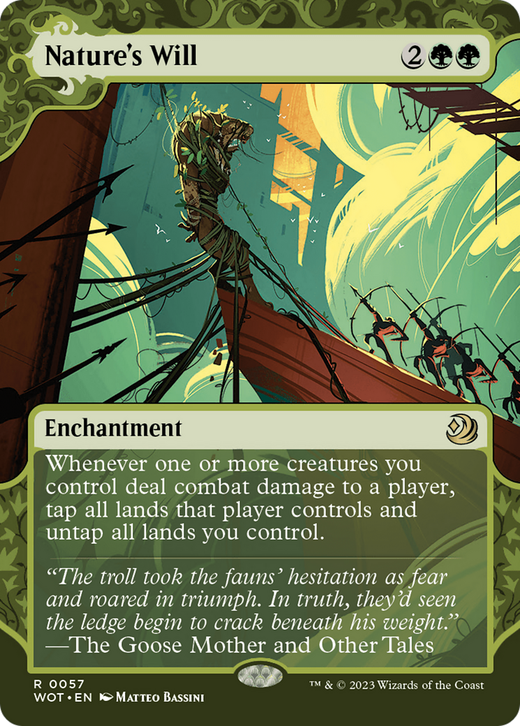 Nature's Will [Wilds of Eldraine: Enchanting Tales] | Boutique FDB TCG