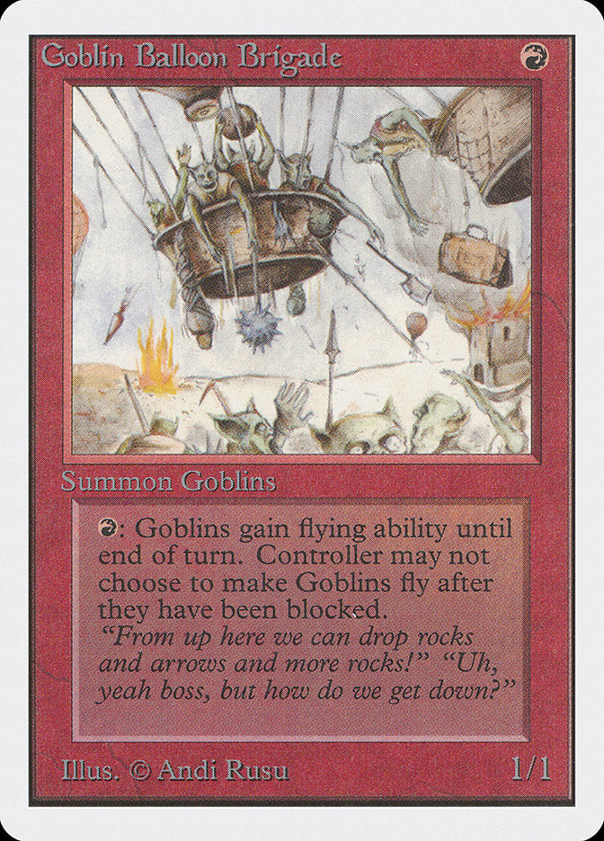 Goblin Balloon Brigade [Unlimited Edition] | Boutique FDB TCG