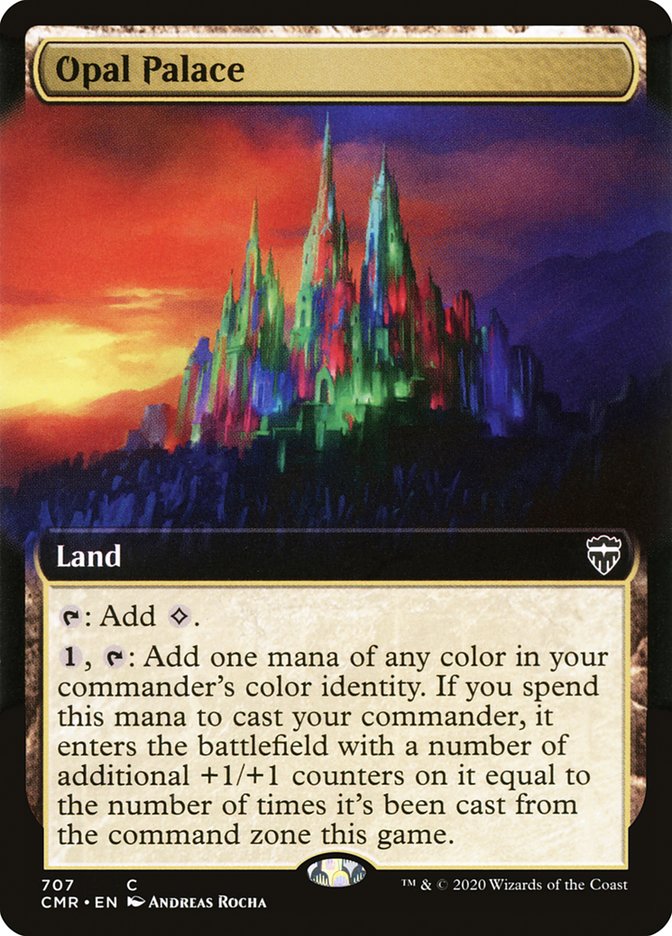 Opal Palace (Extended Art) [Commander Legends] | Boutique FDB TCG