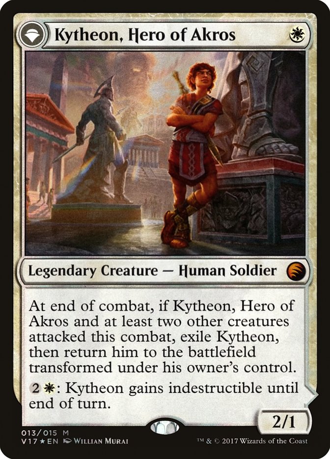 Kytheon, Hero of Akros // Gideon, Battle-Forged [From the Vault: Transform] | Boutique FDB TCG