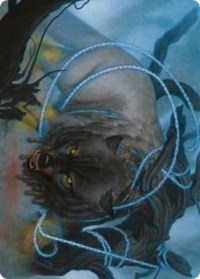 Bind the Monster Art Card [Kaldheim Art Series] | Boutique FDB TCG