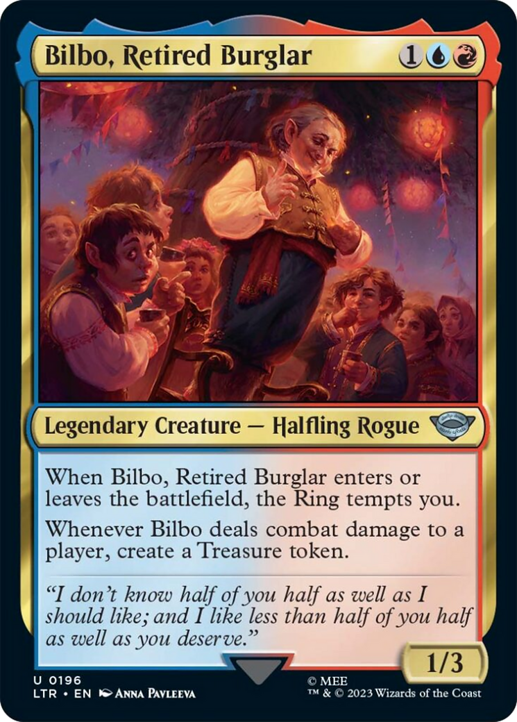 Bilbo, Retired Burglar [The Lord of the Rings: Tales of Middle-Earth] | Boutique FDB TCG