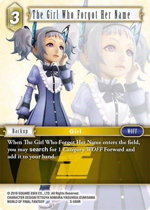 The Girl Who Forgot Her Name [Opus III] | Boutique FDB TCG