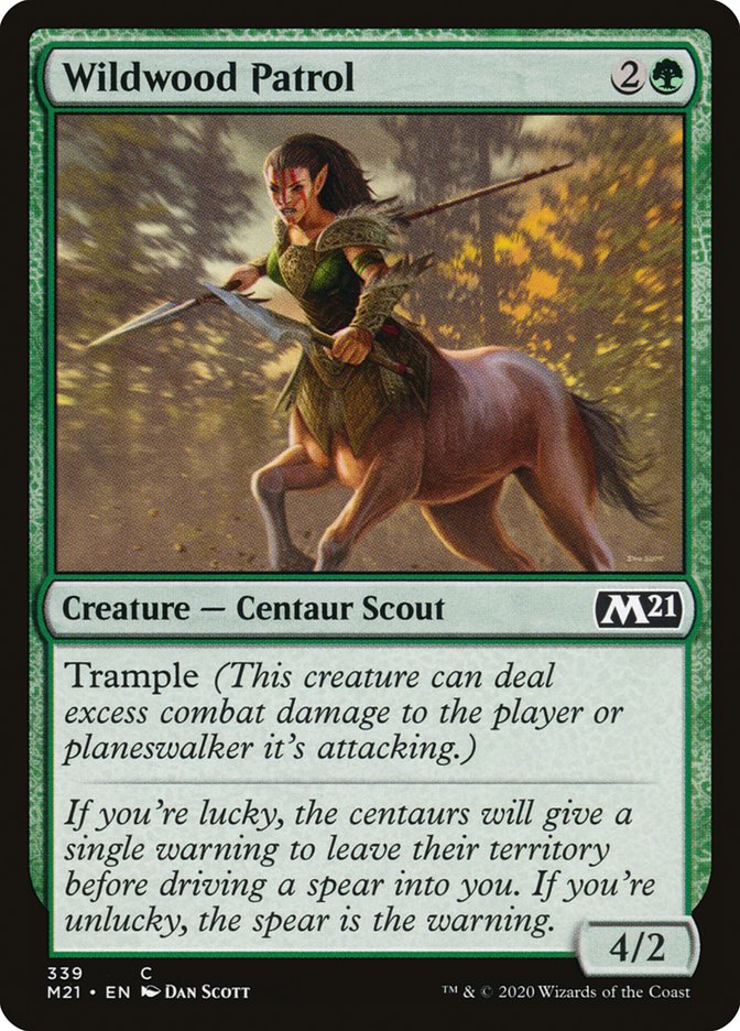 Wildwood Patrol [Core Set 2021] | Boutique FDB TCG