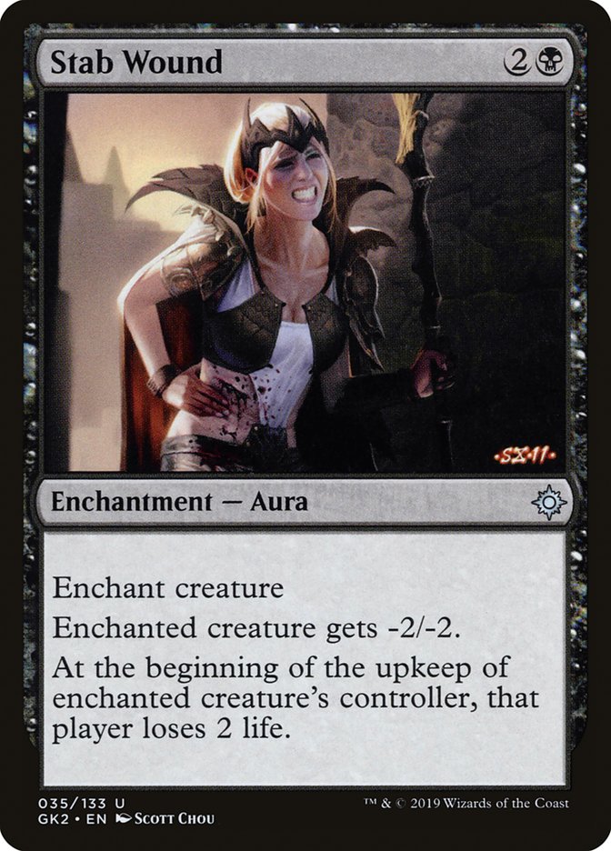 Stab Wound [Ravnica Allegiance Guild Kit] | Boutique FDB TCG
