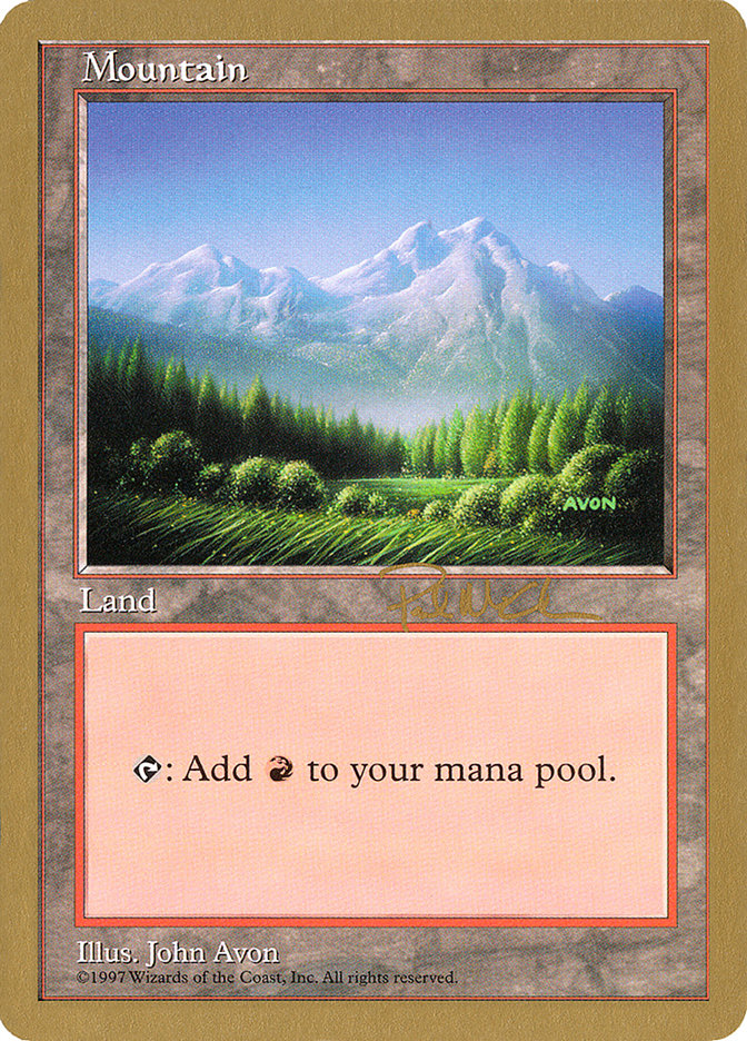 Mountain (pm443) (Paul McCabe) [World Championship Decks 1997] | Boutique FDB TCG