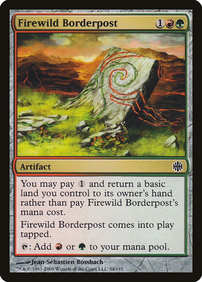 Firewild Borderpost [Alara Reborn] | Boutique FDB TCG