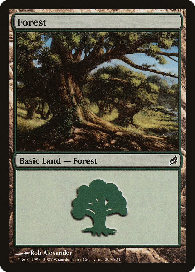 Forest (299) [Lorwyn] | Boutique FDB TCG