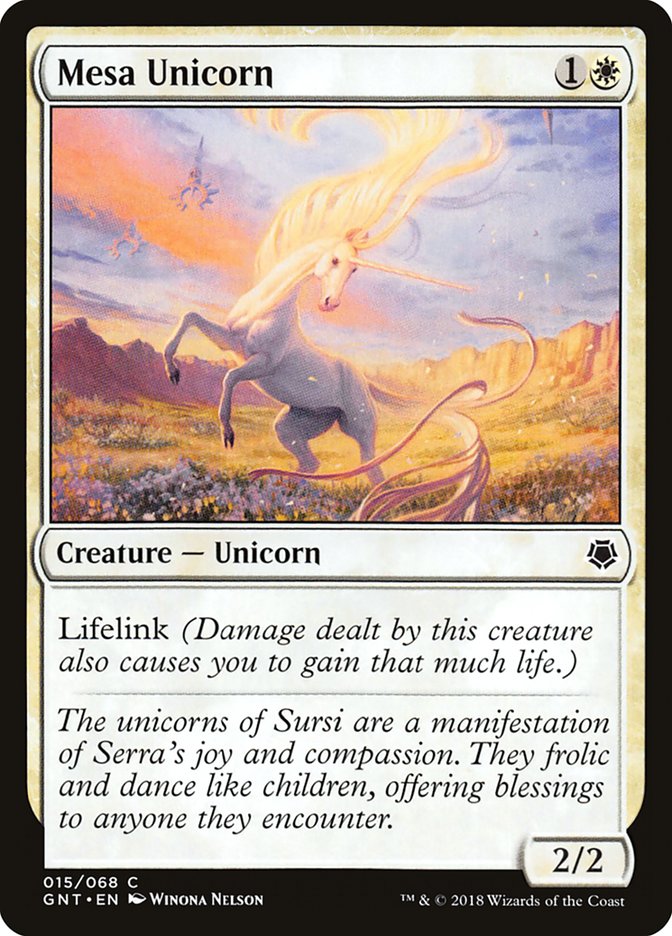 Mesa Unicorn [Game Night 2018] | Boutique FDB TCG