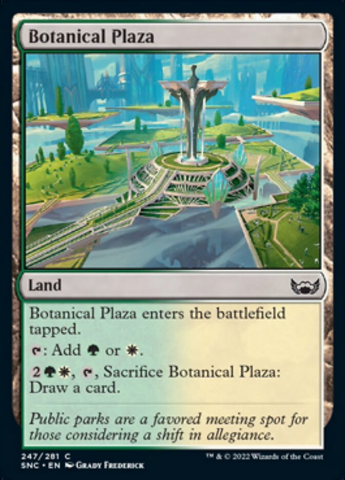 Botanical Plaza [Streets of New Capenna] | Boutique FDB TCG