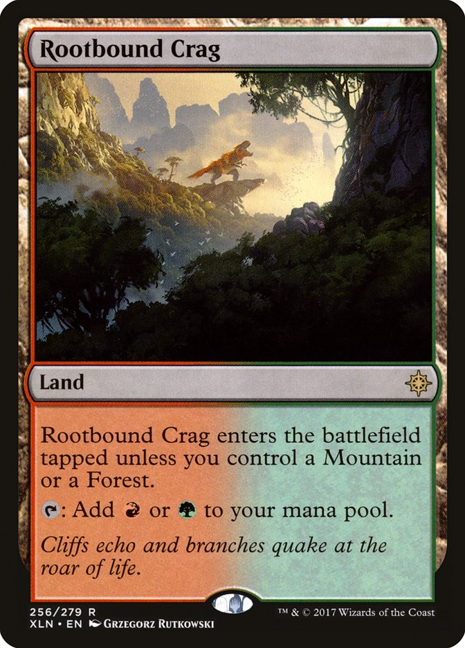 Rootbound Crag [Ixalan] | Boutique FDB TCG