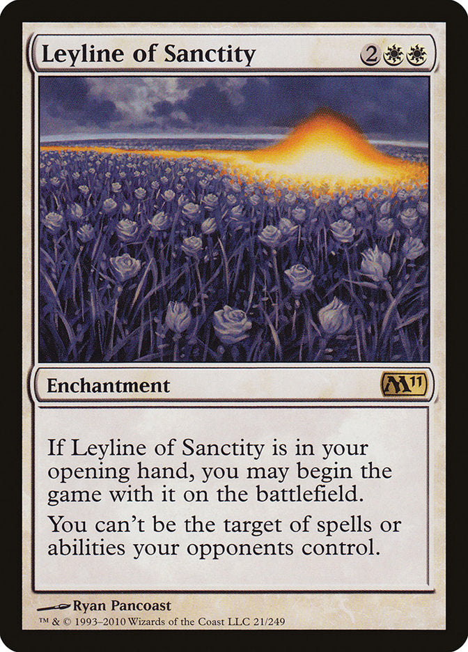 Leyline of Sanctity [Magic 2011] | Boutique FDB TCG