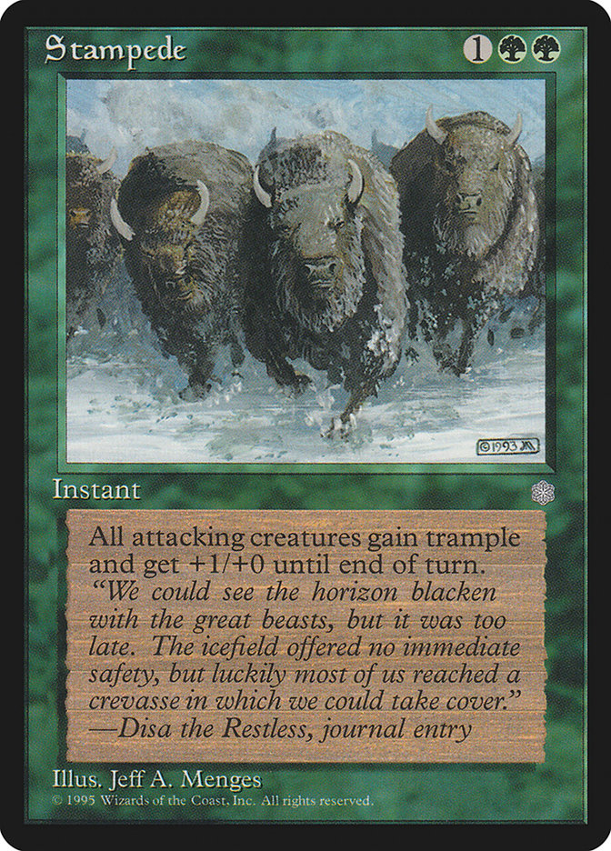 Stampede [Ice Age] | Boutique FDB TCG