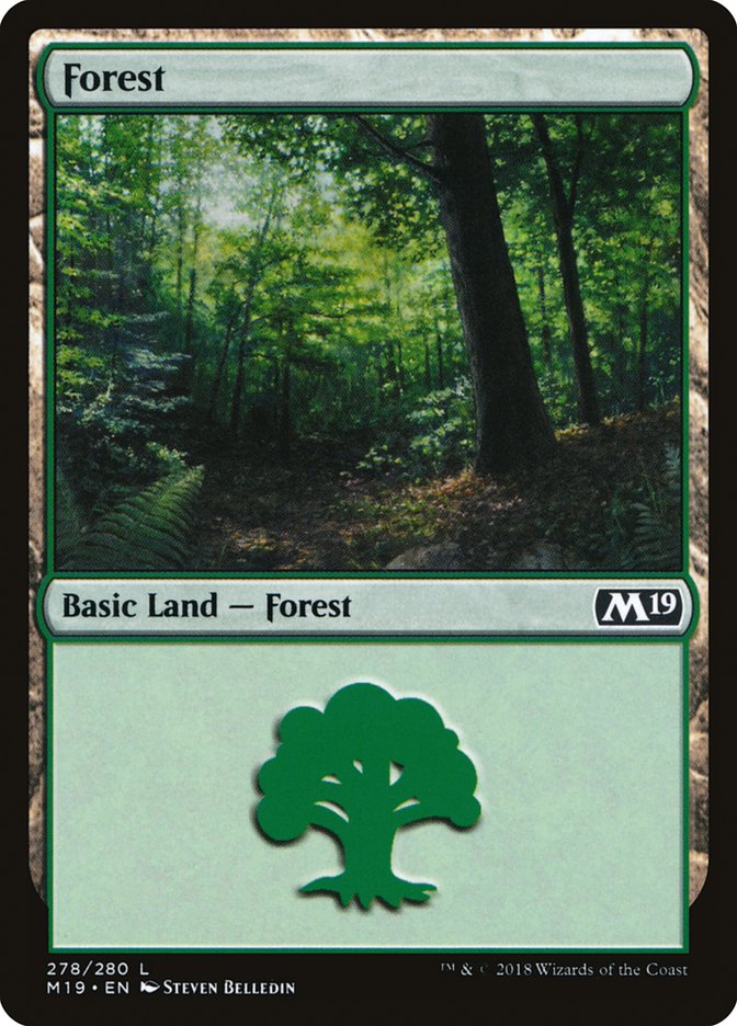 Forest (278) [Core Set 2019] | Boutique FDB TCG