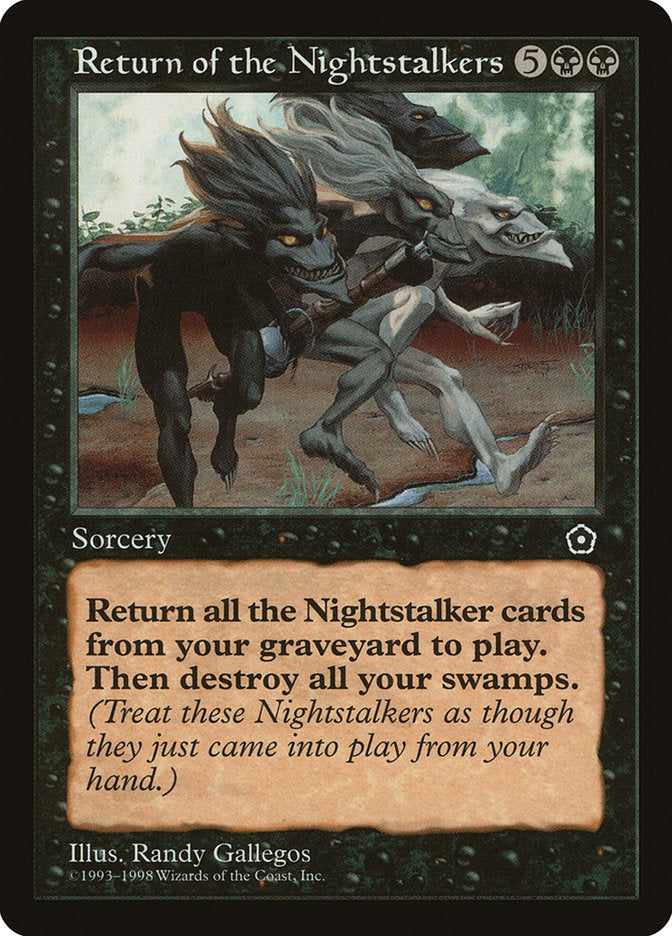 Return of the Nightstalkers [Portal Second Age] | Boutique FDB TCG