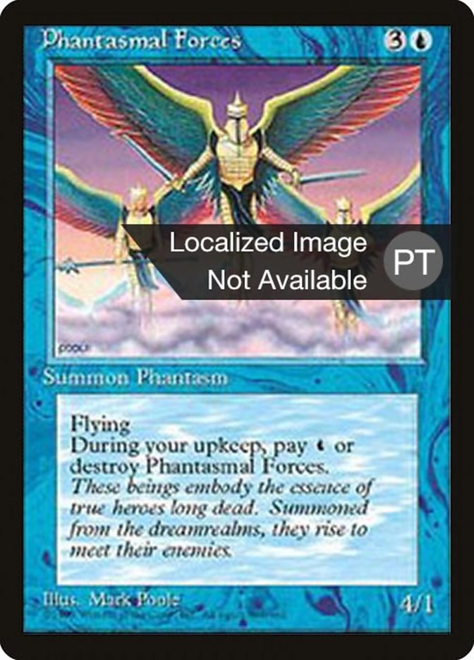 Phantasmal Forces [Fourth Edition (Foreign Black Border)] | Boutique FDB TCG