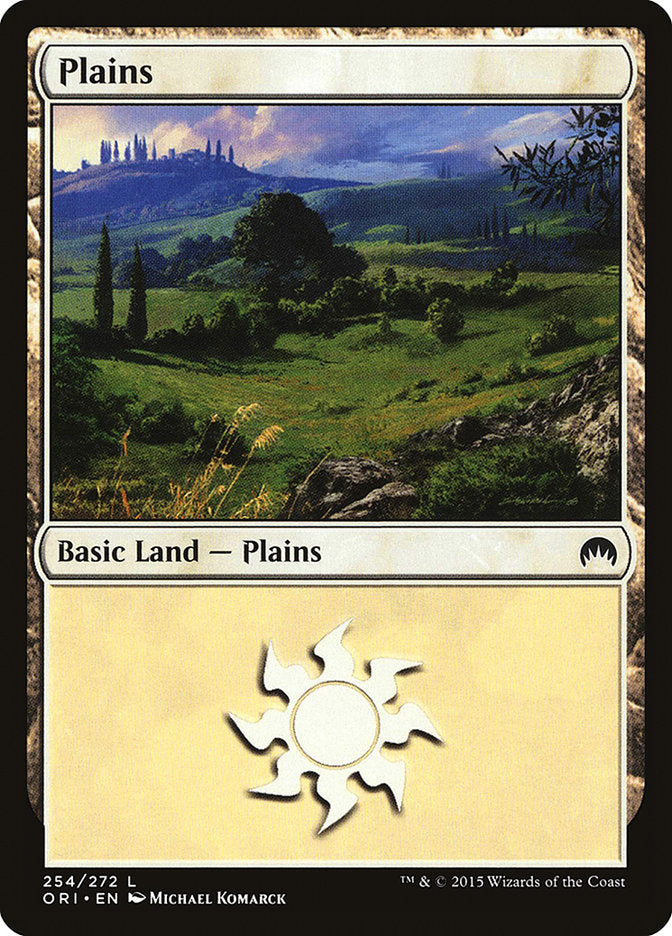 Plains (254) [Magic Origins] | Boutique FDB TCG