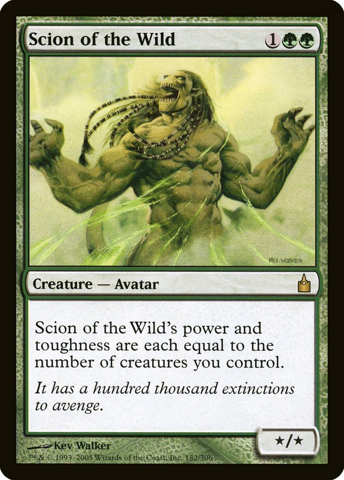 Scion of the Wild [Ravnica: City of Guilds] | Boutique FDB TCG