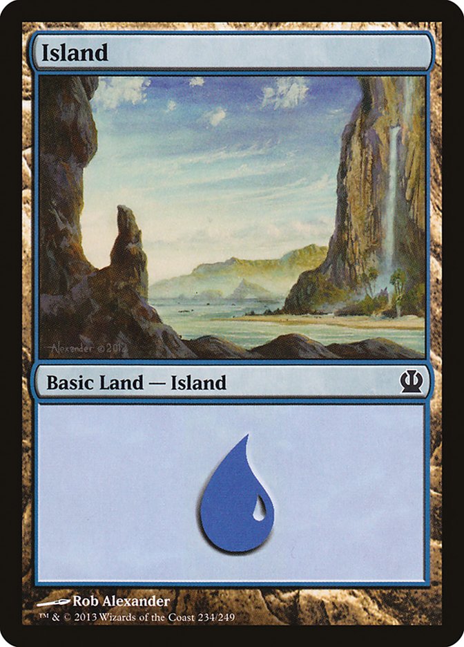 Island (234) [Theros] | Boutique FDB TCG