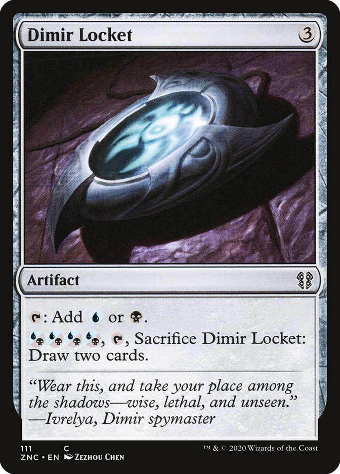 Dimir Locket [Zendikar Rising Commander] | Boutique FDB TCG