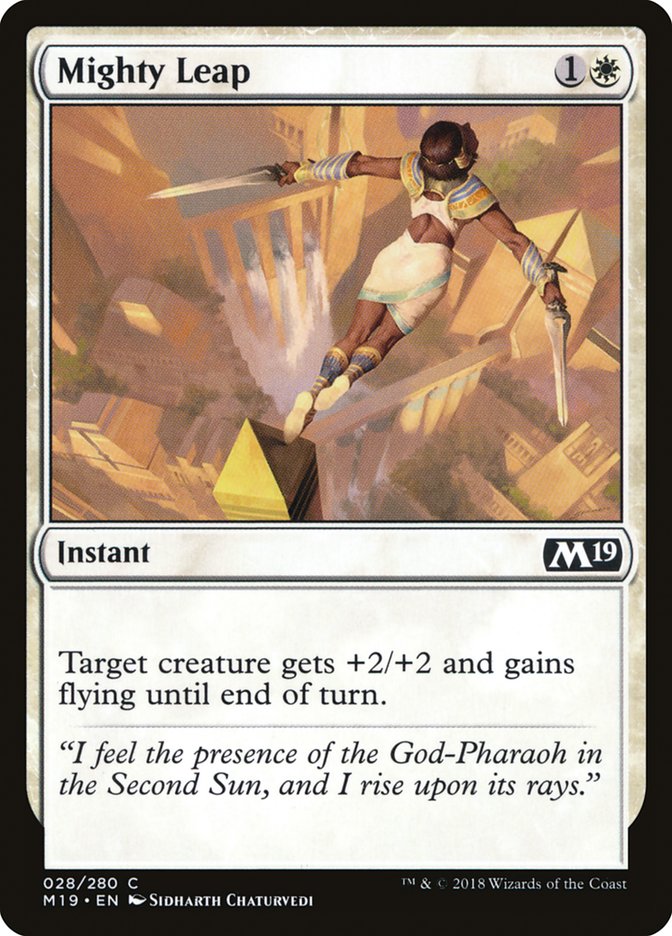 Mighty Leap [Core Set 2019] | Boutique FDB TCG