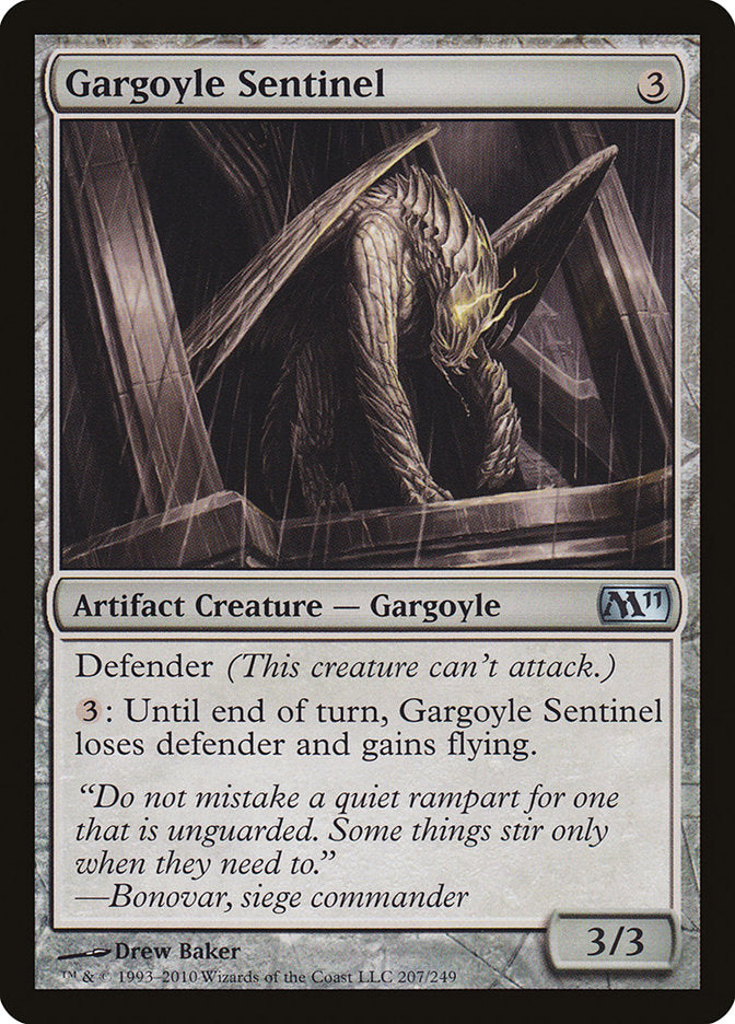 Gargoyle Sentinel [Magic 2011] | Boutique FDB TCG