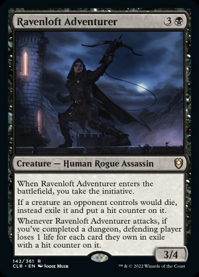 Ravenloft Adventurer [Commander Legends: Battle for Baldur's Gate] | Boutique FDB TCG