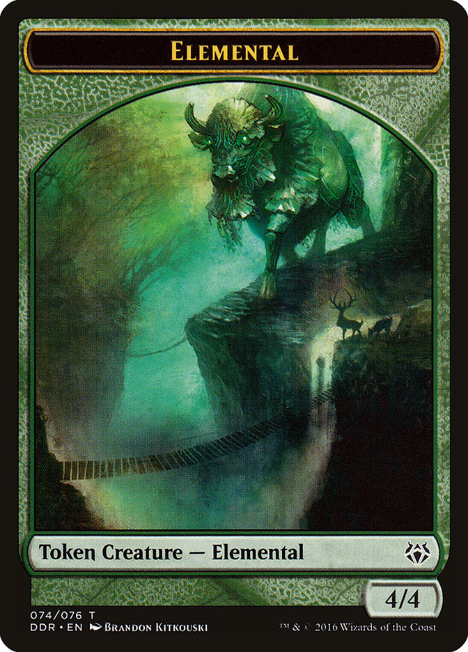 Elemental Token [Duel Decks: Nissa vs. Ob Nixilis] | Boutique FDB TCG