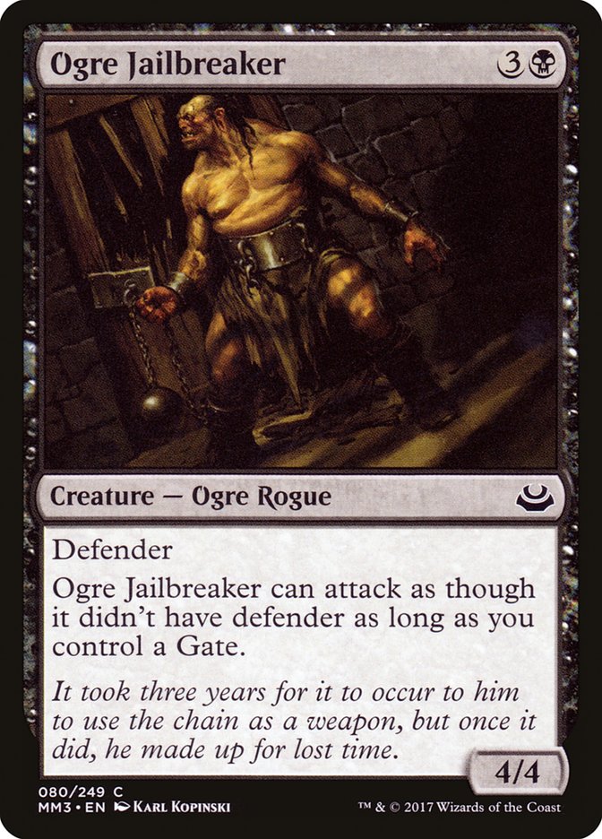 Ogre Jailbreaker [Modern Masters 2017] | Boutique FDB TCG