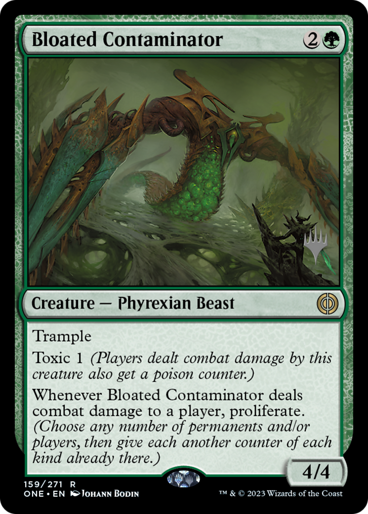 Bloated Contaminator (Promo Pack) [Phyrexia: All Will Be One Promos] | Boutique FDB TCG