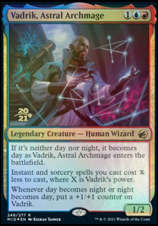 Vadrik, Astral Archmage [Innistrad: Midnight Hunt Prerelease Promos] | Boutique FDB TCG