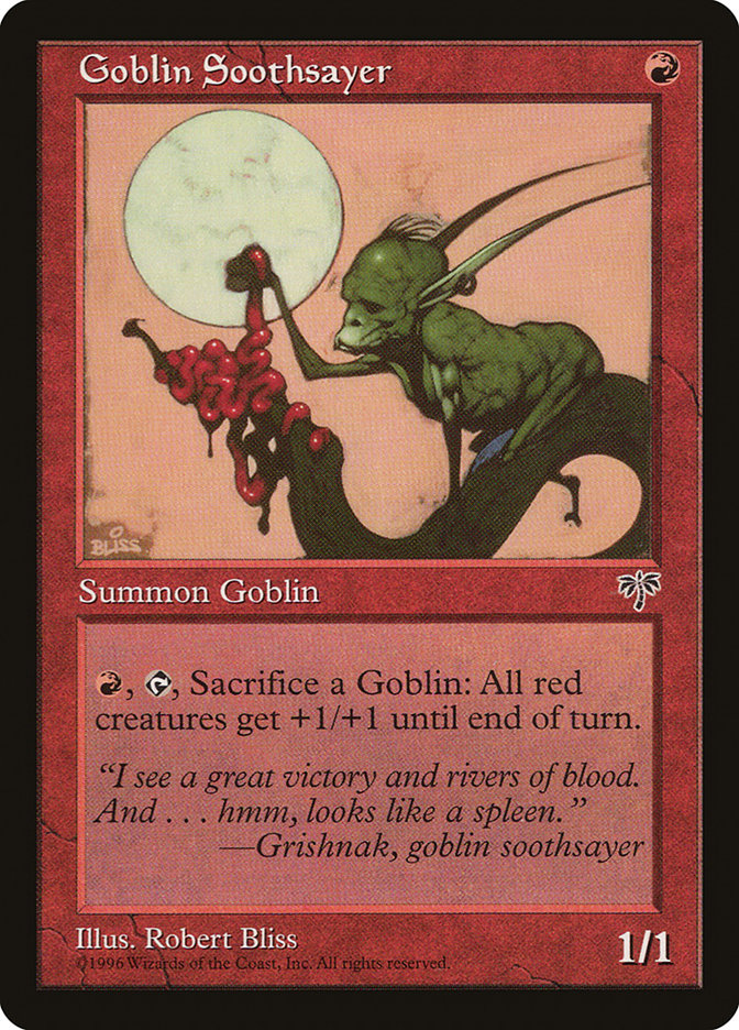 Goblin Soothsayer [Mirage] | Boutique FDB TCG