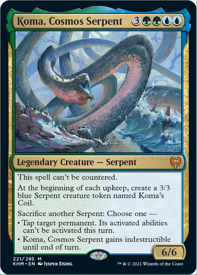 Koma, Cosmos Serpent [Kaldheim] | Boutique FDB TCG