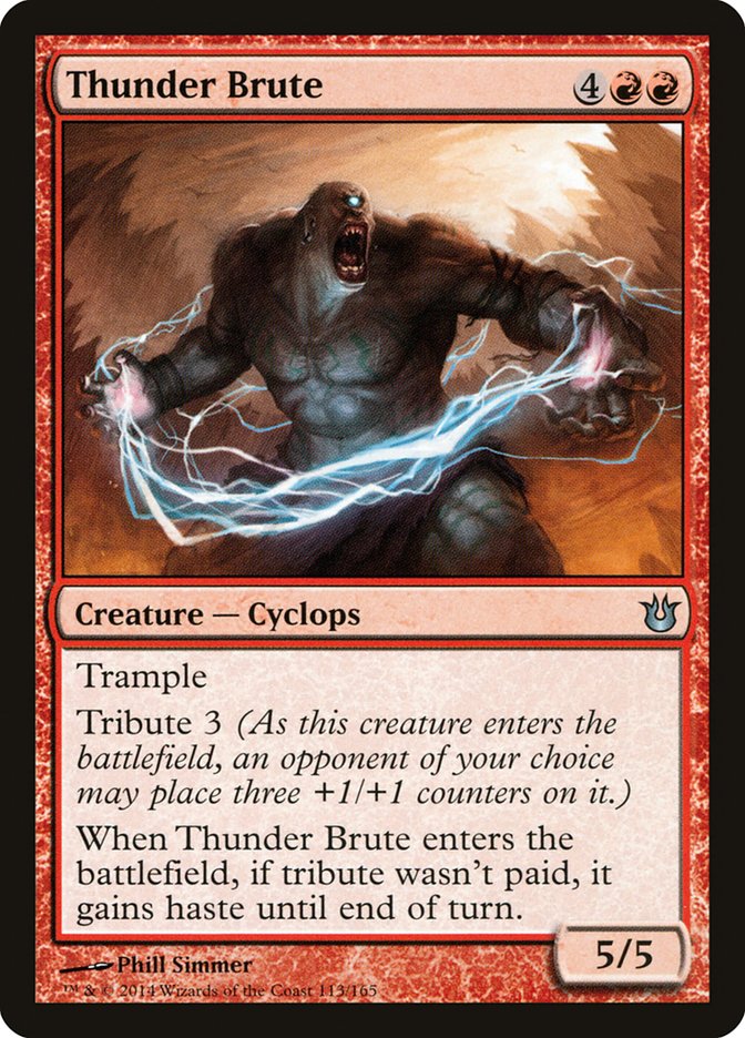 Thunder Brute [Born of the Gods] | Boutique FDB TCG