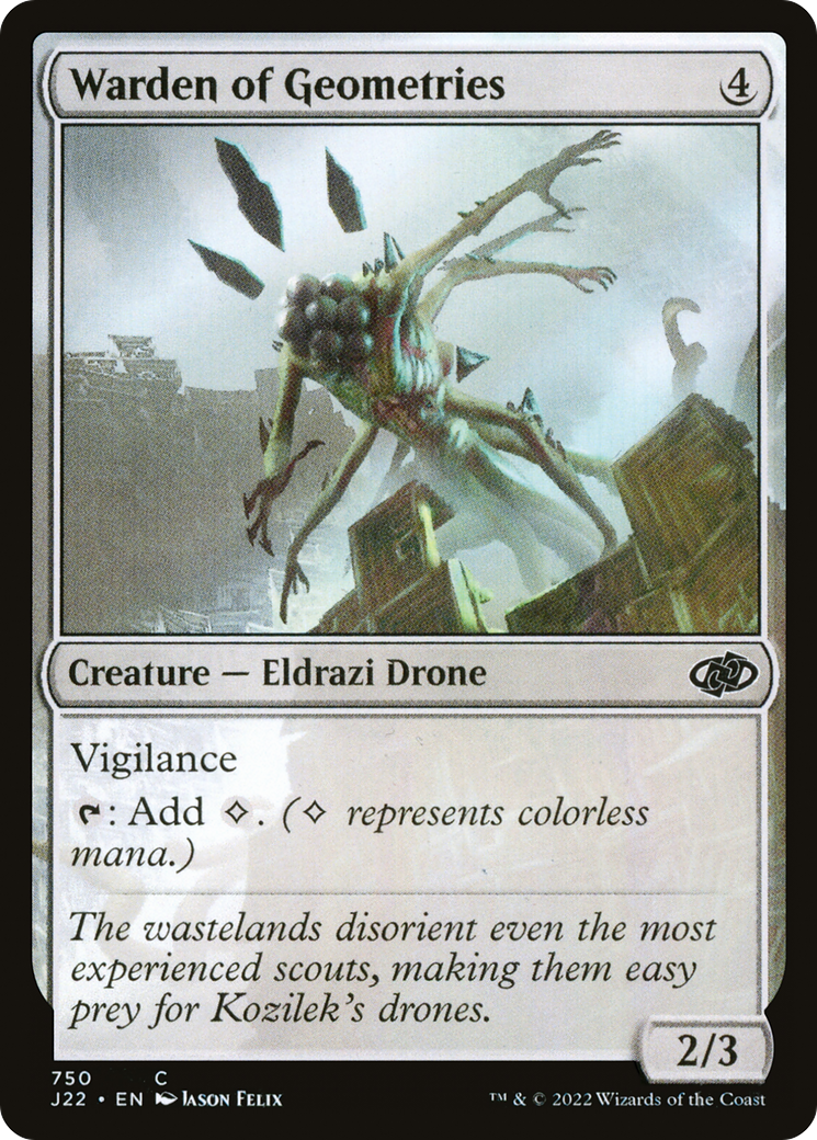 Warden of Geometries [Jumpstart 2022] | Boutique FDB TCG
