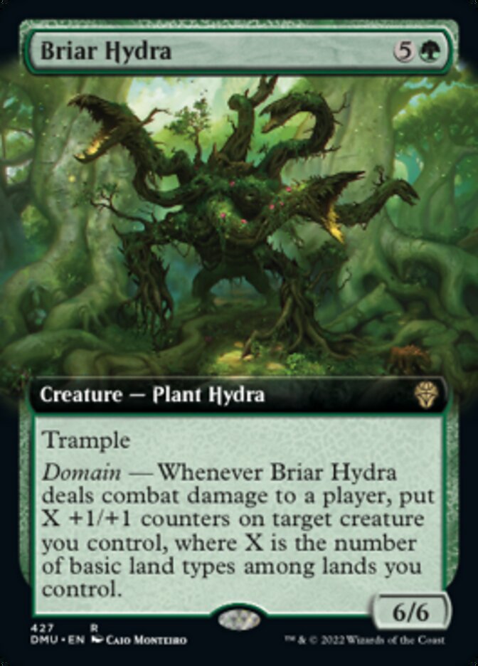 Briar Hydra (Extended Art) [Dominaria United] | Boutique FDB TCG