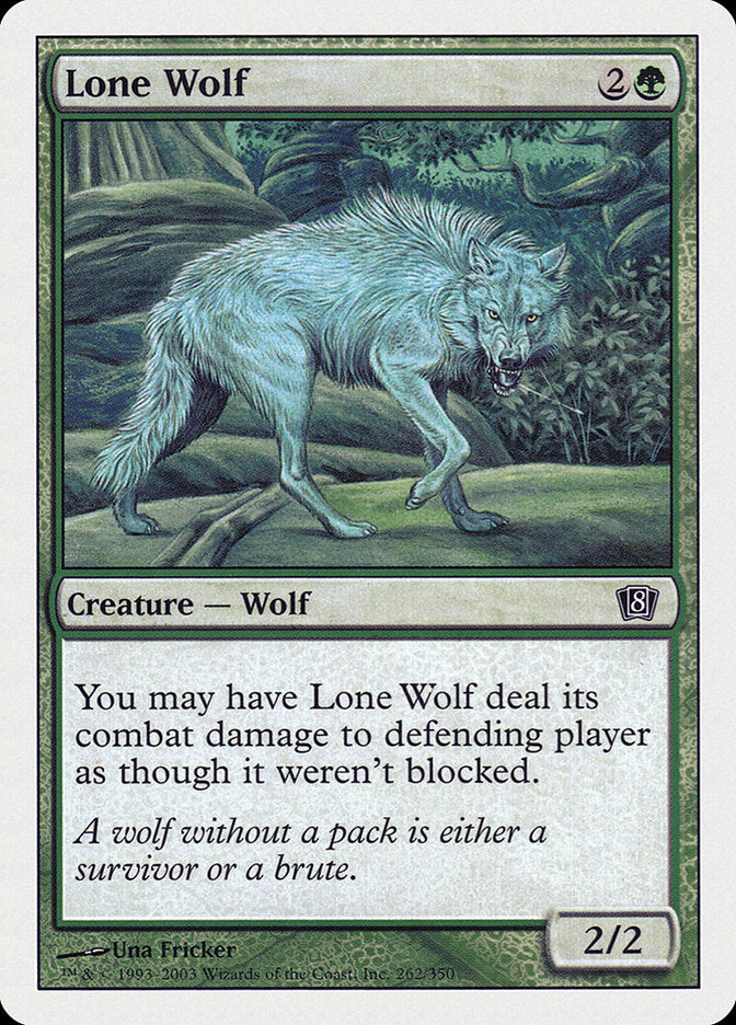 Lone Wolf [Eighth Edition] | Boutique FDB TCG