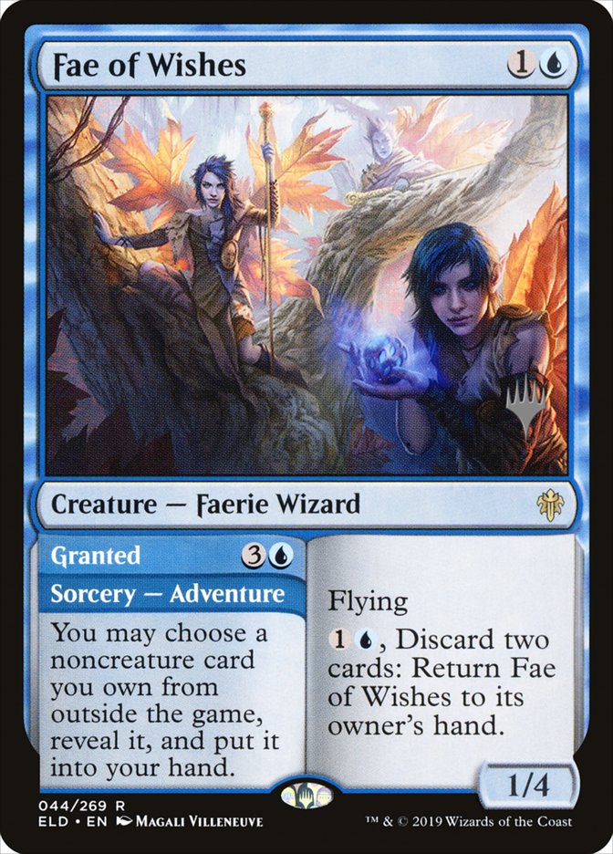 Fae of Wishes // Granted (Promo Pack) [Throne of Eldraine Promos] | Boutique FDB TCG