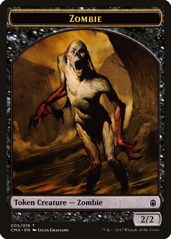Zombie Token [Commander Anthology Tokens] | Boutique FDB TCG