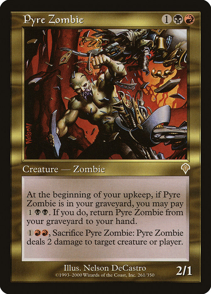Pyre Zombie [Invasion] | Boutique FDB TCG