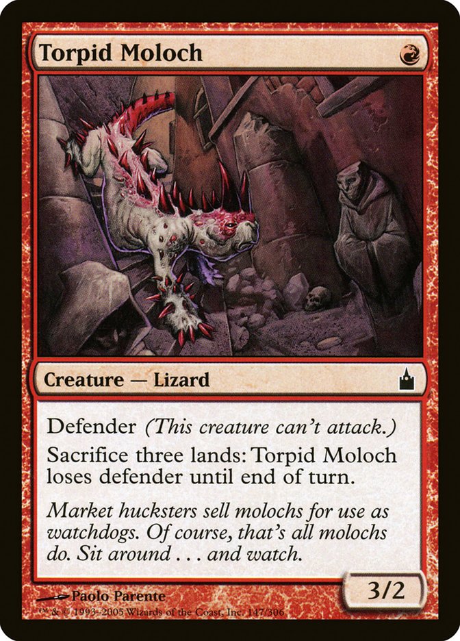 Torpid Moloch [Ravnica: City of Guilds] | Boutique FDB TCG