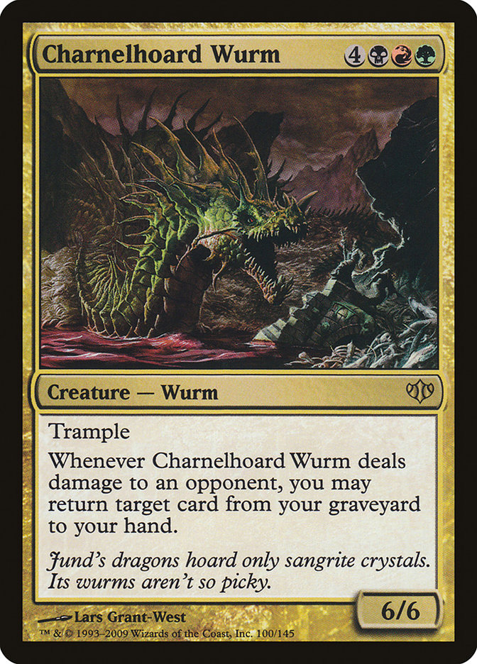 Charnelhoard Wurm [Conflux] | Boutique FDB TCG