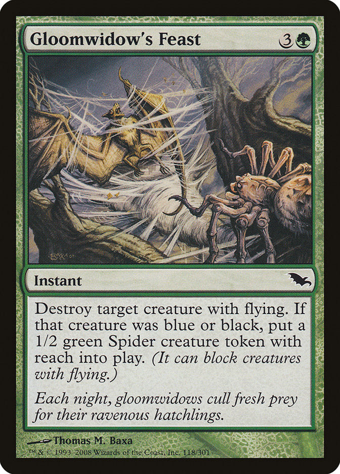 Gloomwidow's Feast [Shadowmoor] | Boutique FDB TCG