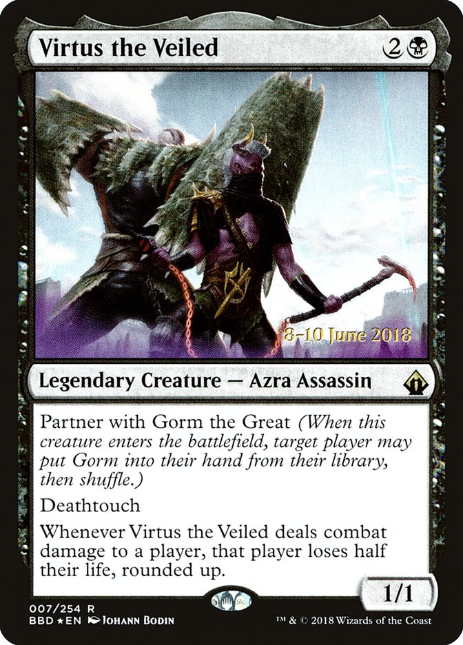 Virtus the Veiled [Battlebond Prerelease Promos] | Boutique FDB TCG