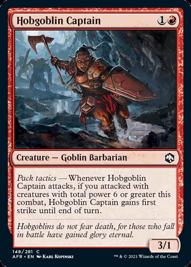 Hobgoblin Captain [Dungeons & Dragons: Adventures in the Forgotten Realms] | Boutique FDB TCG
