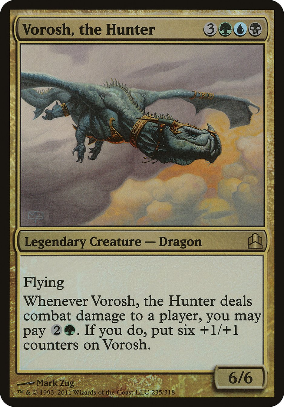 Vorosh, the Hunter (Oversized) [Commander 2011 Oversized] | Boutique FDB TCG