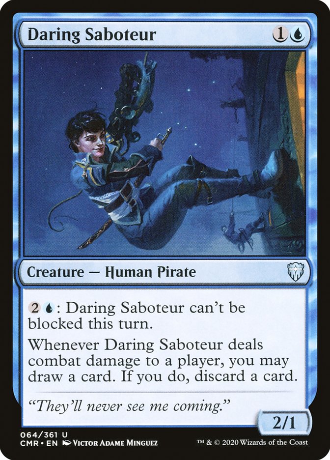 Daring Saboteur [Commander Legends] | Boutique FDB TCG