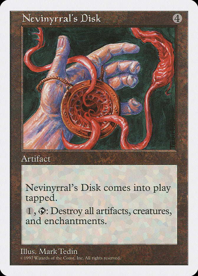 Nevinyrral's Disk [Fifth Edition] | Boutique FDB TCG