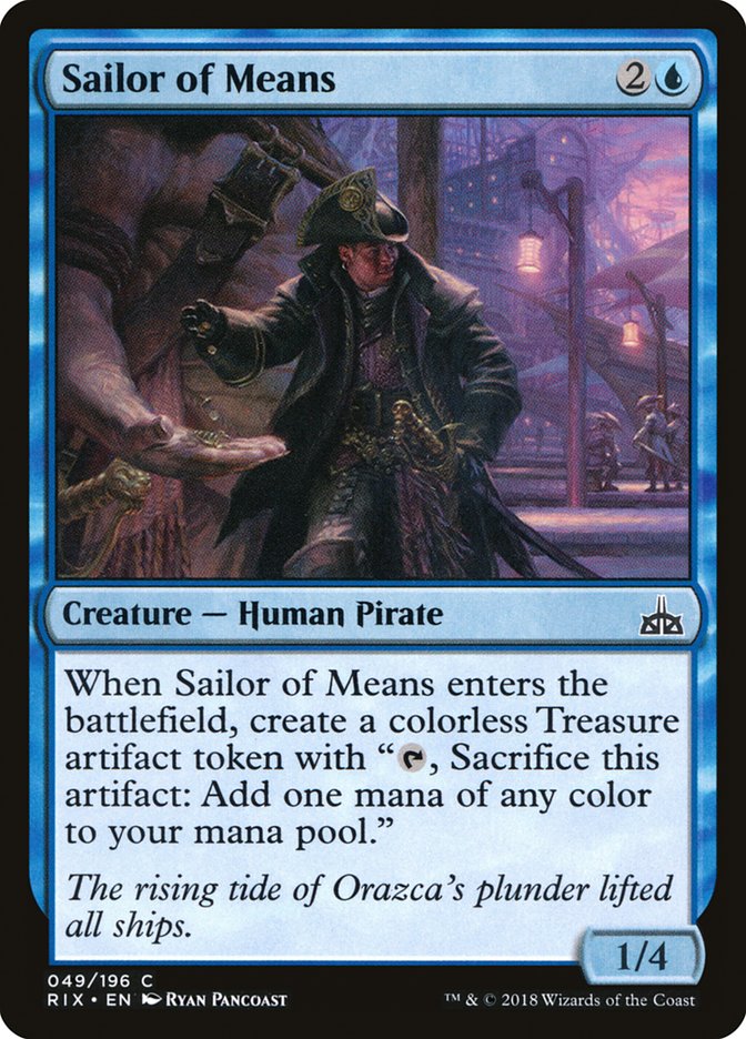 Sailor of Means [Rivals of Ixalan] | Boutique FDB TCG