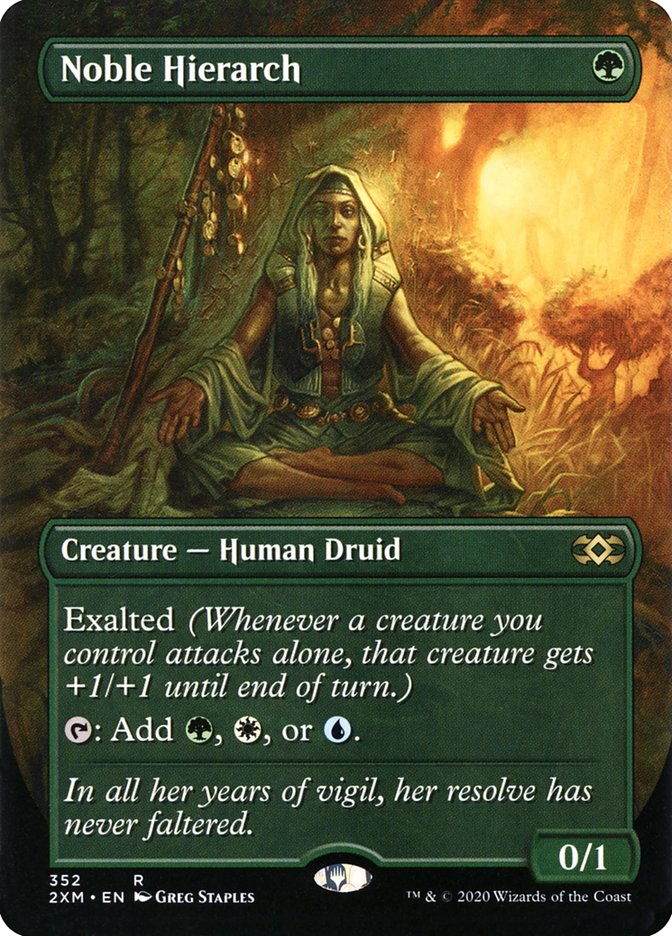 Noble Hierarch (Toppers) [Double Masters] | Boutique FDB TCG